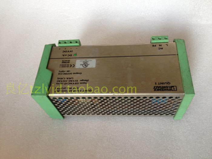 菲尼克斯 PHOENIX QUINT PS120AC/24DC/5/F 2939263 电源 24V5A