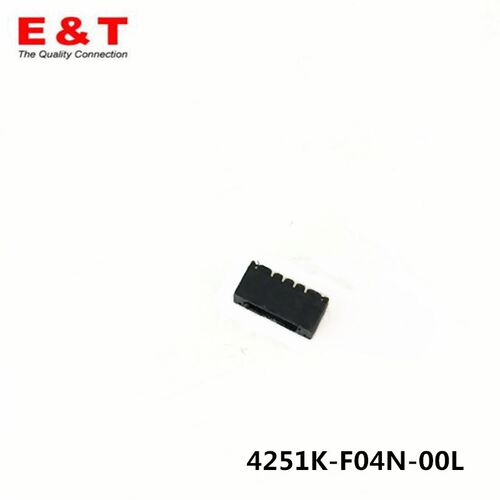 Entery恩得利4251K-F04N-00L原装连接器0.6 4刺破式镀金插座现货