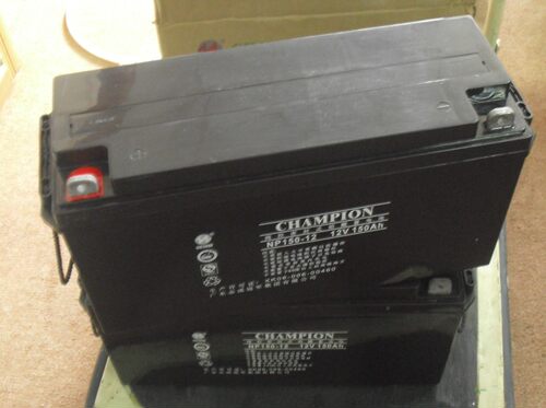 现货CHAMPION NP150-12 12V150AH供电设备/船舶/铁路用蓄电池