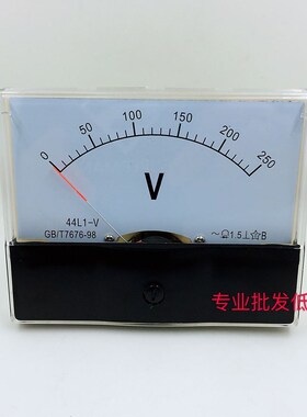 44L1-V交流电压表电流表 44L1 0~250V,450V,300V,外形100*80