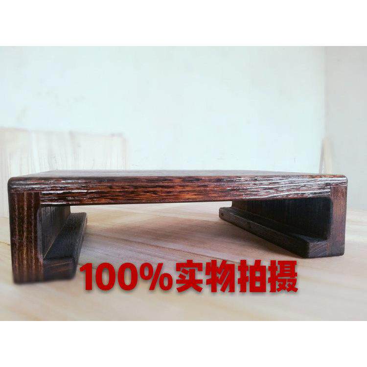 烧桐木复古经济型榻榻米炕凳小矮凳阳台晾衣垫脚榻实木打坐修禅凳