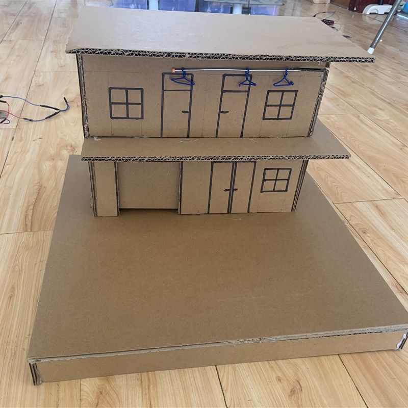 雨水感应自动晾衣架制作材料包科技手工作业小制作小发明创造比赛