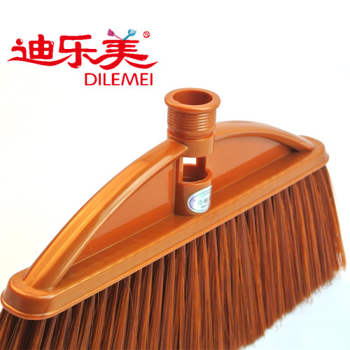 加长加大扫把家用软毛扫帚扫把不粘毛发不弯腰不锈钢大号扫把单头
