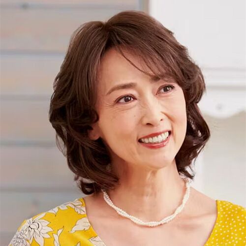 假发全头套女短发真发全真人发丝中老年女士卷发妈妈真头发套自然