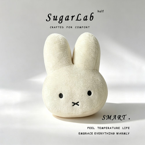 SugarLab米菲兔毛绒抱枕治愈靠垫