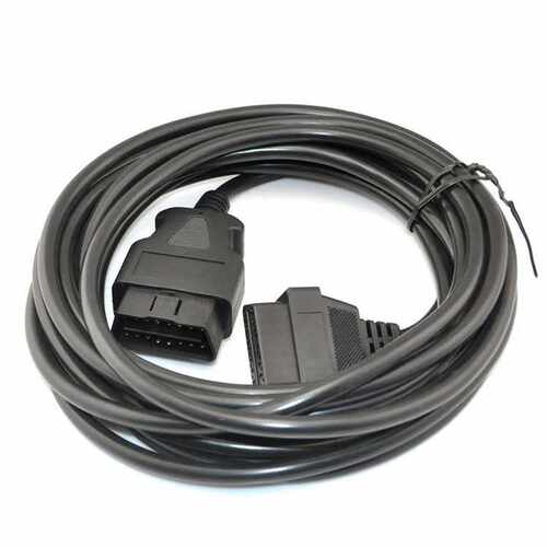 OBD2 公对母 延长线 OBDII 16-Pin Extension  Cable Connector