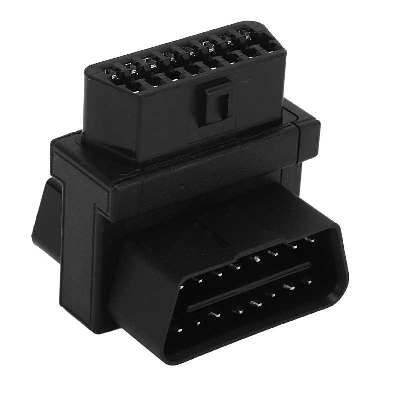 OBDII 16Pin B款 一分二延长线插头 OBD2转接头一拖二 16芯16针图片