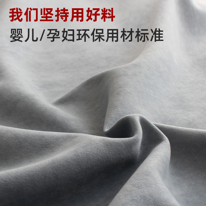 婴儿绒床头靠垫软包靠背垫套罩自粘粘墙儿童房间女童木头靠背腰垫