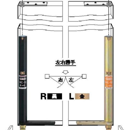 防火门隐藏式合页铰链隐藏式自关圆柱门轴NEWSTAR中心吊HC-12T
