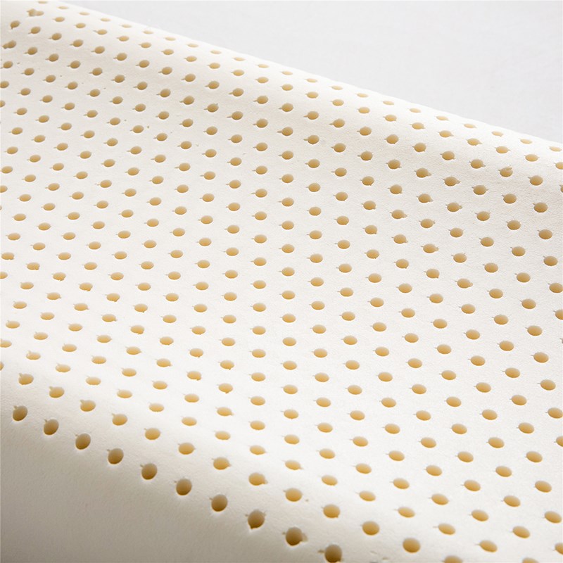 Zijpe~舒适针织棉乳胶护颈枕高低枕成人60*40cm枕头不变形枕头