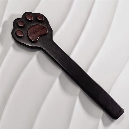 SP工具【木猫】紫光檀镂空实木戒尺礼物假装不坑新中式木猫爪拍