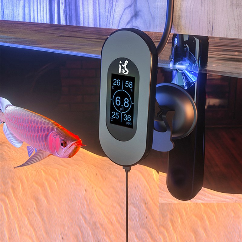 诗墨科技多功能鱼缸水质检测器3.0实时监测检测水质pH温度TDS检测