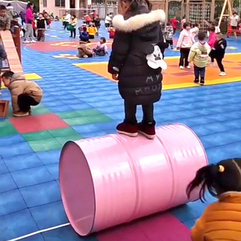 油桶200升桶汽油桶装饰道具柴油桶大铁桶印刷l润滑油幼儿园铁桶