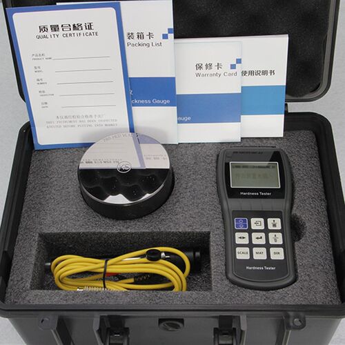 TH110里氏硬度计便携式HRC热处理洛氏布氏金属铸铁模具硬度检测仪