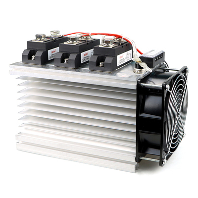 SSR工业级固态继电器成套FH3200ZF 80A 100A 200A 300A 400A 500A