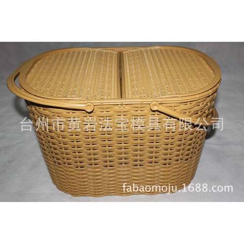 专业供应各种样式塑料篮子模具藤条篮子模具塑料模具专业制作