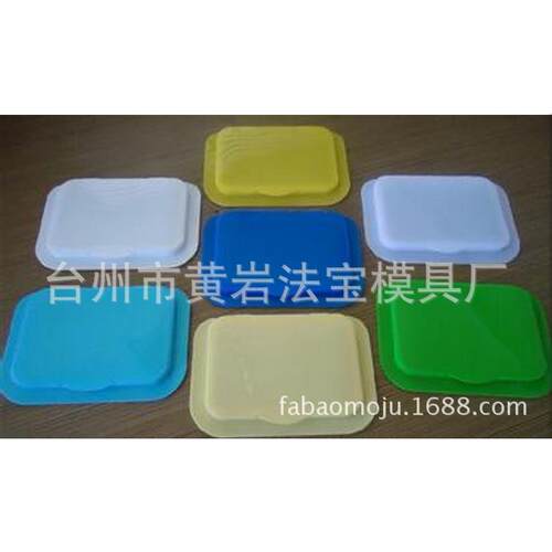高品质湿巾翻盖湿巾外包装翻盖塑料盖模具定制加工注塑一站式