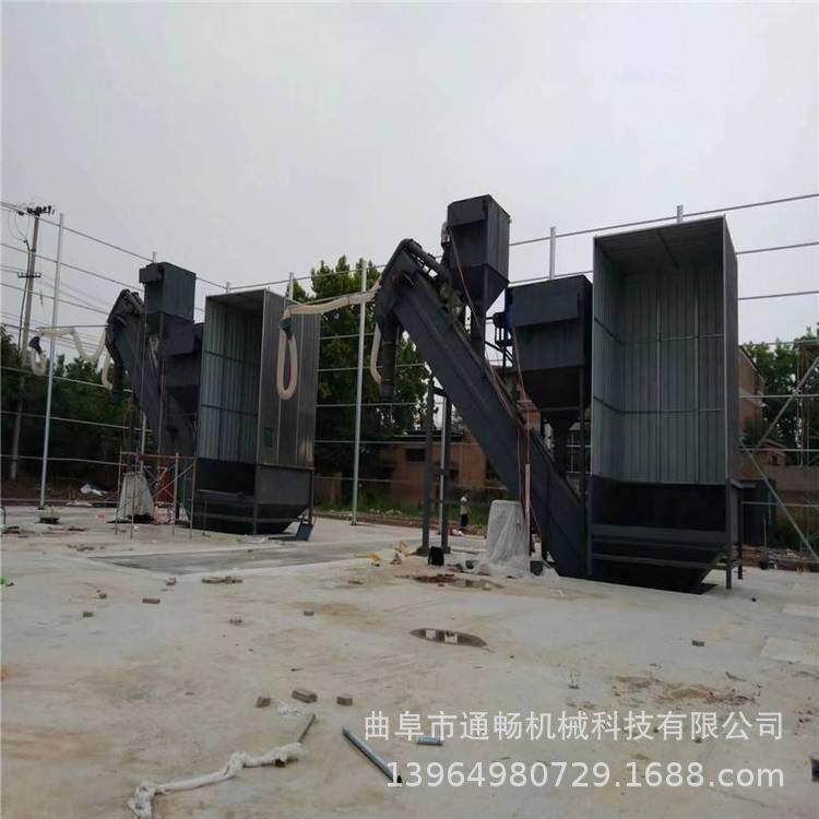 码头泥卸灰输送 粉煤TFW灰效率高卸车机 无粉尘矿水粉集装机箱拆