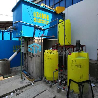 一体化印染污水处理设备溶气气浮机稳定实用环保
