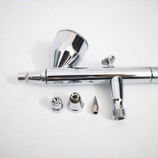 双子喷笔Gem-298模型手办军模上色双动0.3/0.5MM口径喷涂喷漆工具