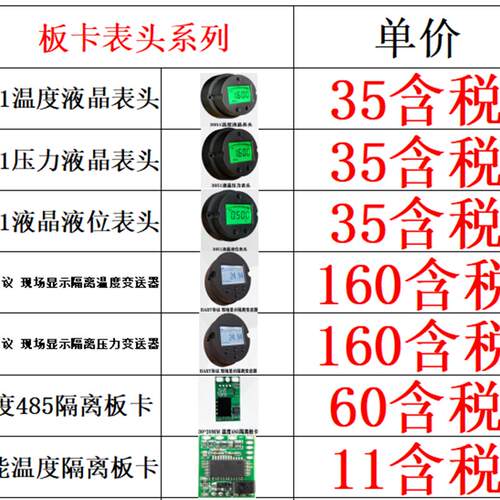 智能表头HART现场隔离2088 3051 控制型 485 赫斯曼 温度压力液位