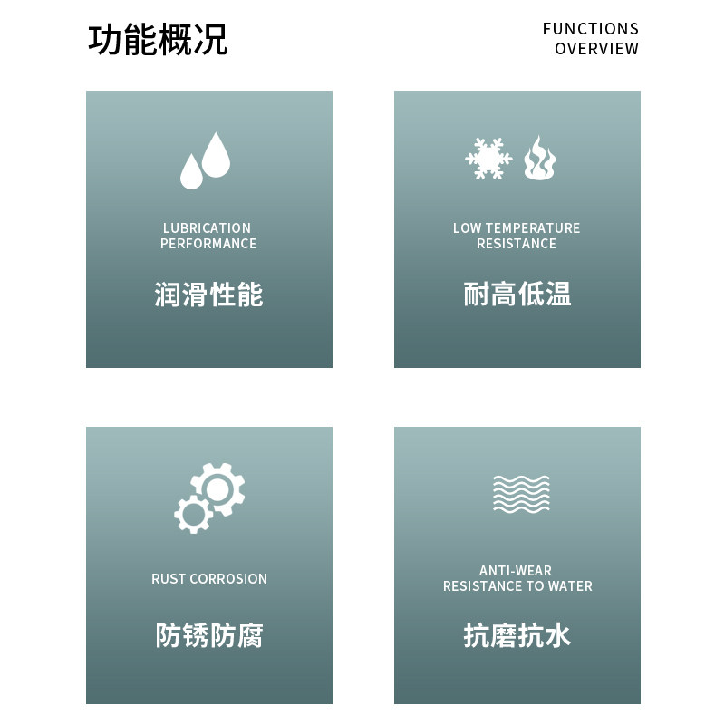 升降晾衣杆专用润滑油电动手动手摇器钢丝绳晾衣架白锂黄油润滑脂图片