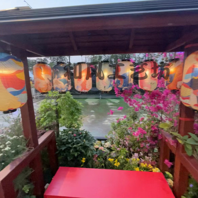 国潮日式冬瓜新款灯笼室内户外装饰餐厅火锅居酒屋古风书法广告灯