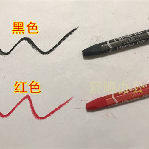 水产泡沫箱蜡笔黑色蜡笔红色蜡笔木材记号笔轮胎笔50支/盒包邮