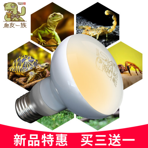 UVA磨砂加热日灯爬虫爬宠乌陆龟蜥蜴雏鸟鬃狮保温饲养晒背太阳灯
