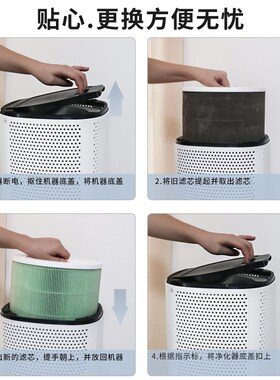 安德迈吸毛除甲醛过滤器滤芯 适用型号9933