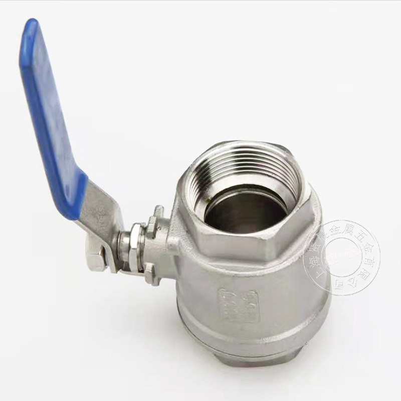 304不锈钢内丝 二片式球阀 手动阀1分 2分 3分4分 6分 PT NPT