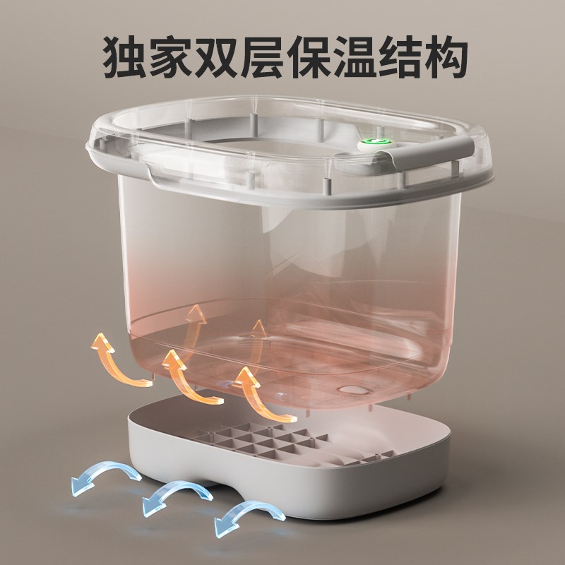 儿童泡澡桶宝宝洗澡桶婴儿游泳桶家用大号洗澡盆可坐小孩浴桶浴盆