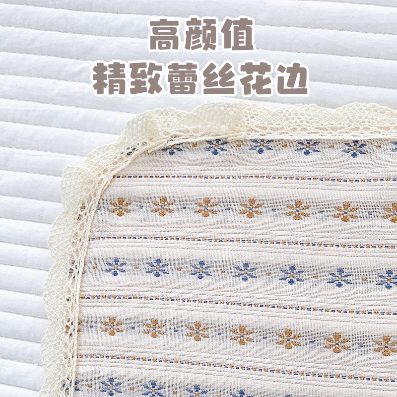 婴儿纱布软凉席夏季新生儿宝宝专用凉垫婴儿床幼儿园儿童午睡席子