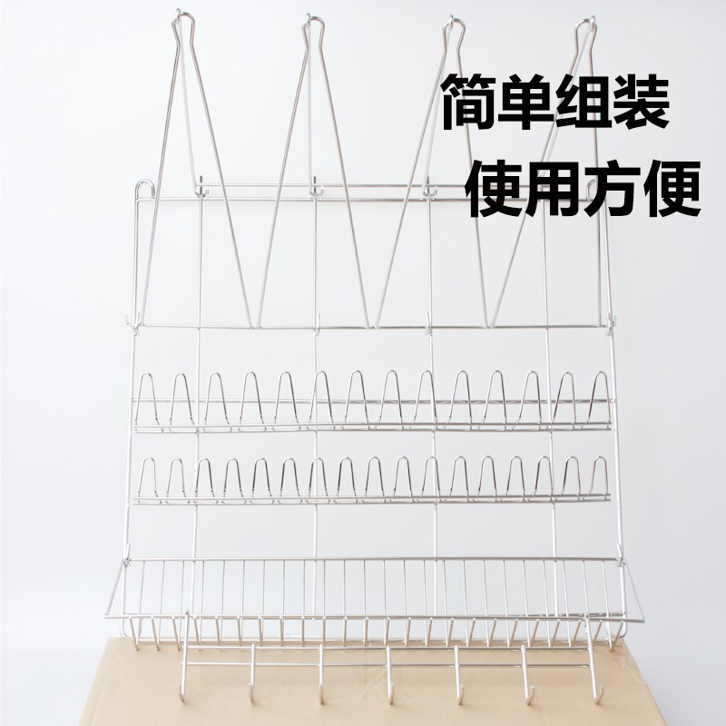 不锈钢挤花袋晾干架烘焙器具置物架蛋糕裱花嘴烘培工具收纳架挂架