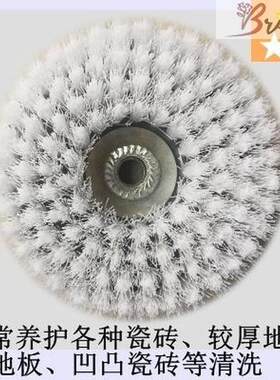 。刷洗圆盘尼龙丝地毯刷瓷砖清洁地刷磨料丝电动刷角磨机刷盘猪棕