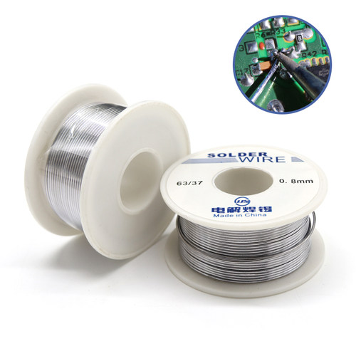 有铅焊锡丝0.8mm高纯度免洗低温环保焊锡家用电烙铁焊锡丝0.8/1mm