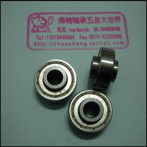 非标轴承627ZZ/608ZZ。内孔未磨,尺寸:7.12212.9MM。