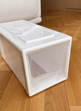 塑料透明a抽屉收纳箱窄缝夹缝衣柜抽屉式整理箱宽21cm