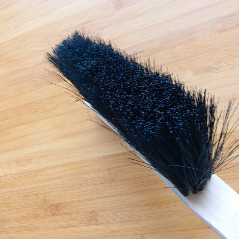 长柄毛刷清洁刷子扫刷 竹柄大刷 软毛 黑色中硬毛 加硬毛加密刷子