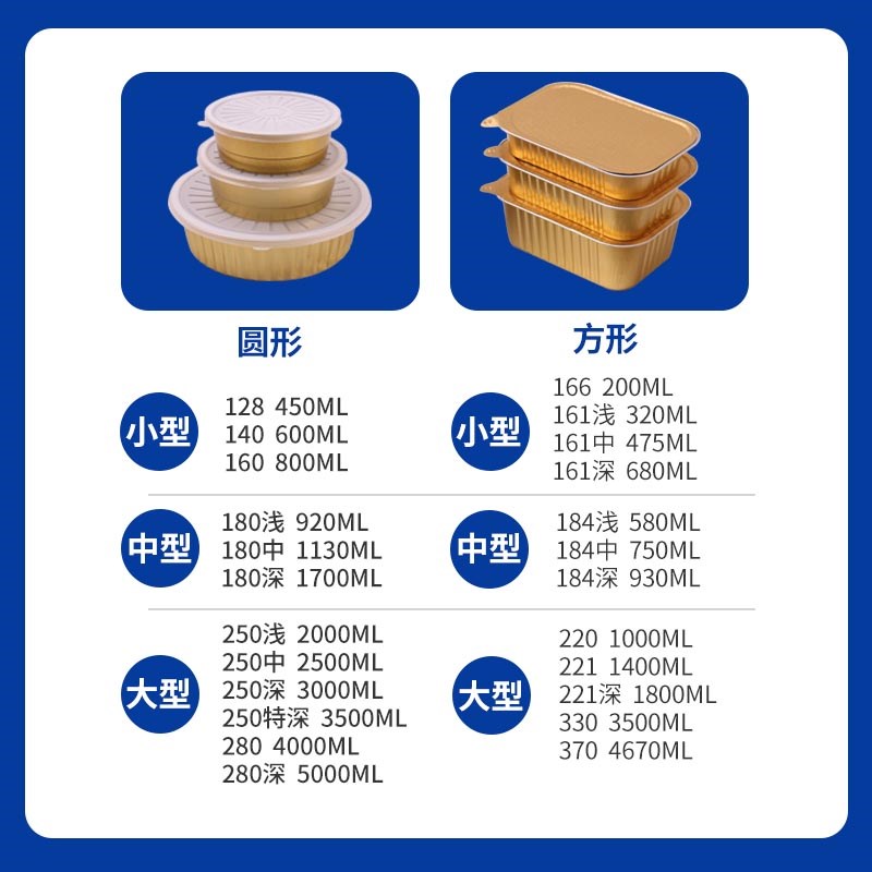 一次性锡纸盒烧烤专用外卖龙虾尾密封保温打包餐盒商用高档铝箔盒