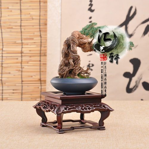 紫光黑檀木正方长方形几架紫砂茶壶佛像摆件花瓶花盆奇石盆景底座