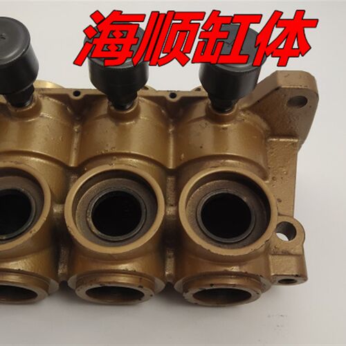 HS海顺450型柱塞泵缸体带水封压盖油杯高扬程水泵340 380气缸5200