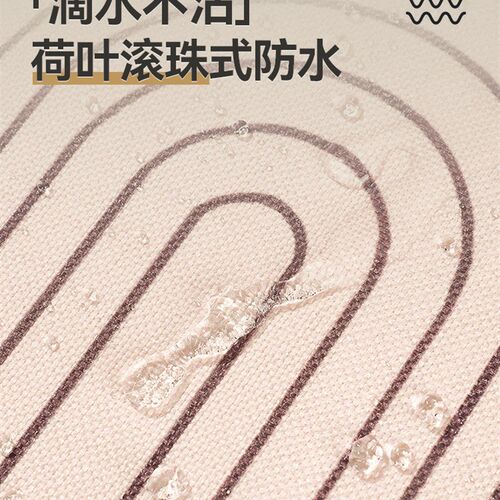 中式卫生间门帘商用饭店餐厅洗手间隔断帘免打孔布艺厕所遮挡半帘