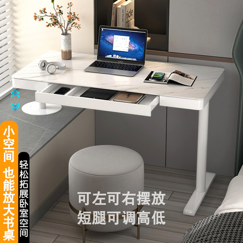 KOBL飘窗书桌现代简约小户型电脑桌可定A制短腿窗台桌带抽屉玻璃
