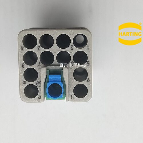 HARTING浩亭 哈丁 09120123101 12针母芯 唯恩重载连接器航空插头