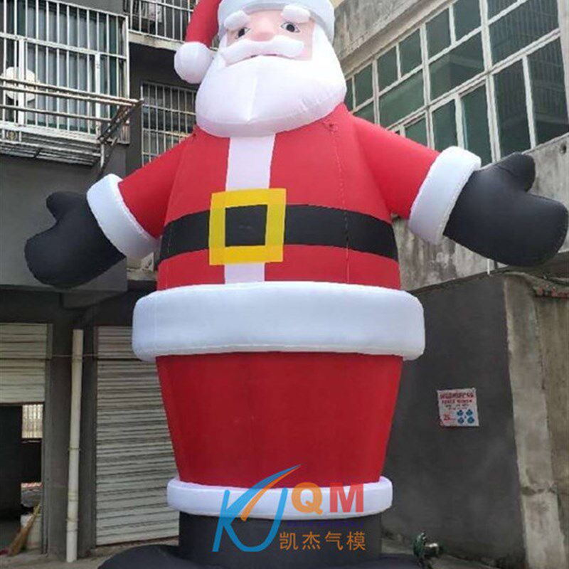圣诞节户外圣诞老人气模发光雪人麋鹿拱门商P场装饰美陈橱窗装饰