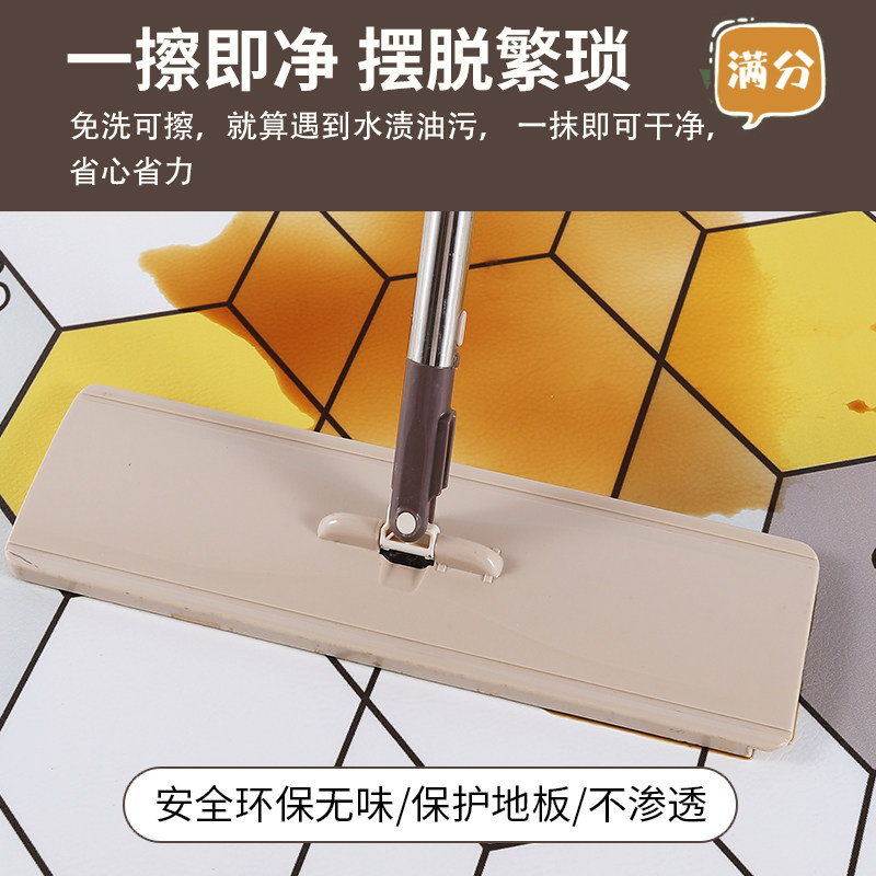 轻奢高级入户门地垫pvc免洗可擦门口门垫地毯家用皮革可裁剪脚垫