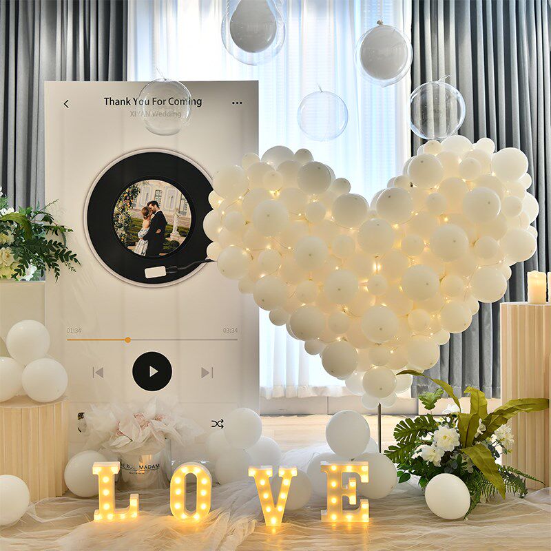网红惊喜告白神器结婚求婚订婚宴简约仪式感场景装饰布置背景KT板