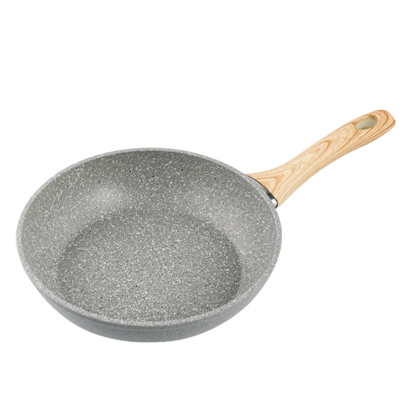 法焙客家用不粘平底锅蛋糕皮早餐煎蛋煎饼牛排炒菜电磁炉麦饭石锅