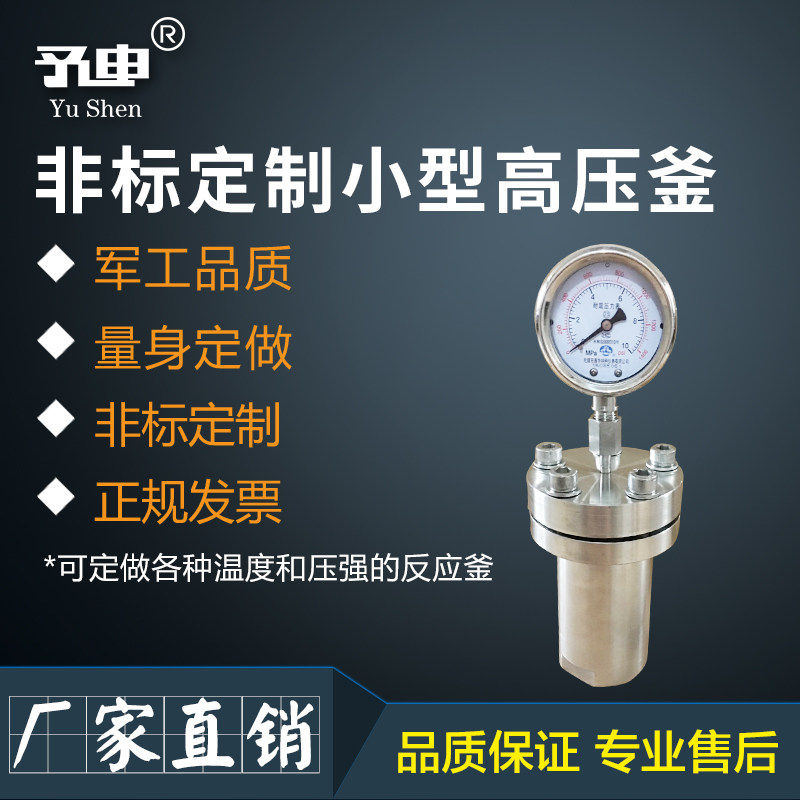 【予申仪器】显示压力釜/磁力搅拌高温高压反应釜/水热合成反应釜